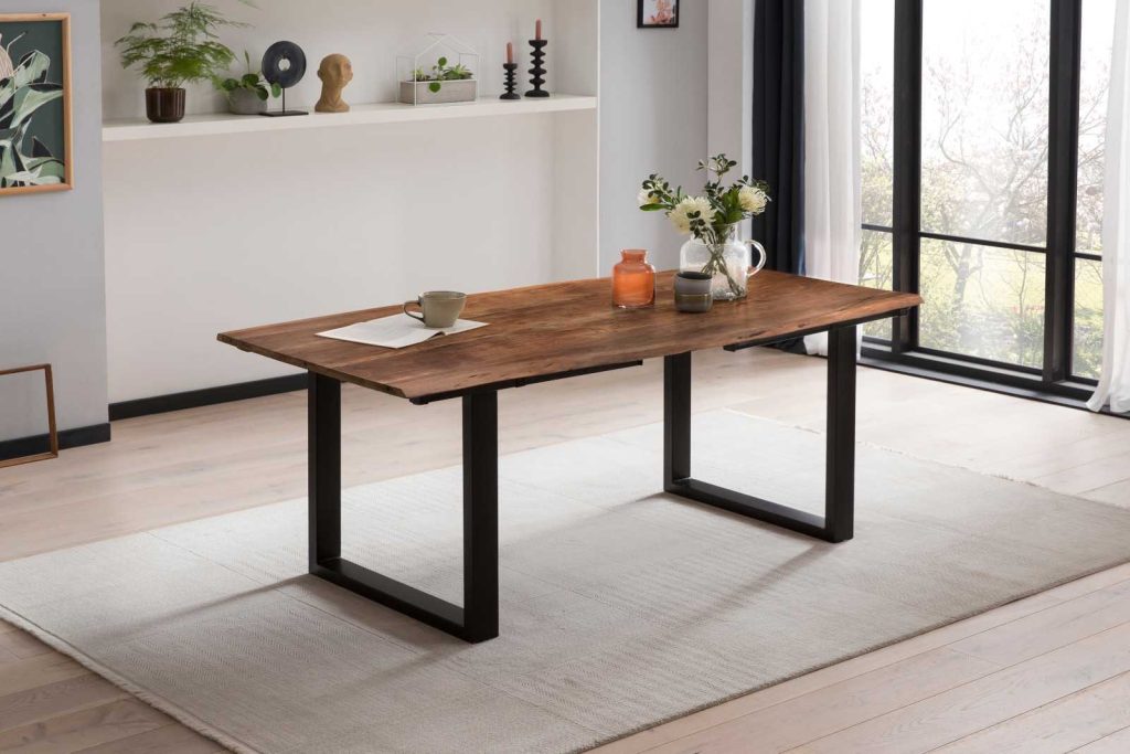 SAM_NEU-Esszimmer-Baumkante-Tische-Adina-180-Nussbaum-Schwarz-BKT_Adina_neu_nussbaum_05