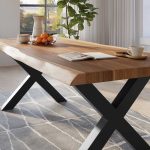 SAM_NEU-Esszimmer-Baumkante-Tische-Titan-Natur-X-Gestell-Schwarz-220×110-ML_Titan_220_natur_X_schwarz_04