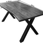 SAM_NEU-Esszimmer-Baumkante-Tische-Xaver-Nussbaum-Schwarz-200-Xaver_200_nuss_schwarz_02