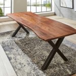 SAM_NEU-Esszimmer-Baumkante-Tische-Xaver-Nussbaum-Schwarz-240-Xaver_240_nuss_schwarz_01
