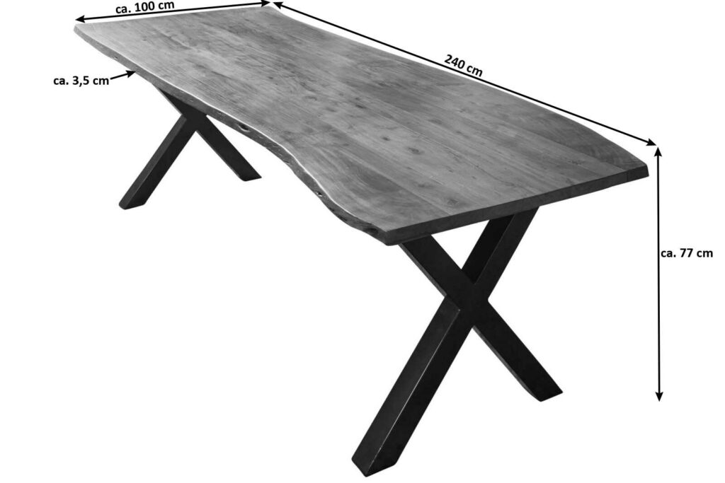 SAM_NEU-Esszimmer-Baumkante-Tische-Xaver-Nussbaum-Schwarz-240-Xaver_240_nuss_schwarz_02